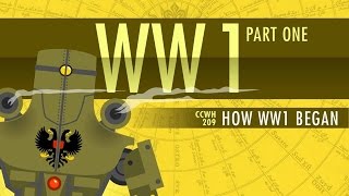 How World War I Started Crash Course World History 209 [upl. by Nolahc]