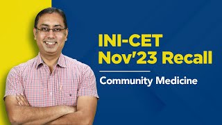 Exam Recall Series INICET Nov 23  Community Medicine [upl. by Benton]