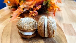 Lets Bake Pumpkin Whoopie Pies [upl. by Ojillek538]