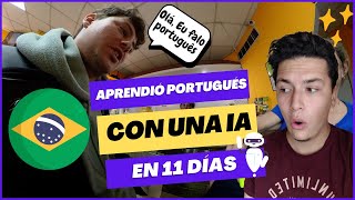 🤯Aprende portugués con IA REACCIÓN📚🇧🇷​¿Se puede aprender idiomas con inteligencia artificial🤔🤯 [upl. by Balduin927]