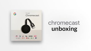 Chromecast Unboxing  How to install your Chromecast to a TV [upl. by Kafka941]