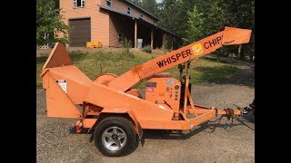 2000 Altec WC612 Drum Chipper demo [upl. by Arther665]