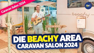 ALLE Beachys Beachy 360 Beachy 420 amp Beachy 450☀️  Caravan Salon 2024 × Camperland Bong [upl. by Snah]