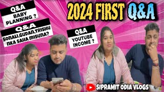 2024 First QNA Video💁🏻‍♀️  YouTube IncomeBaby PlanningJob Salary sipramitodiavlogs [upl. by Genny]