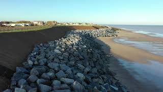 Withernsea sea defences 2020 [upl. by Llerroj]