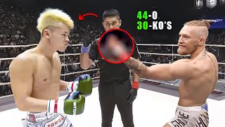 Wow Baby Face Kid Knocks Out with Somersaults Tenshin Nasukawa  Insane Knockouts [upl. by Ztirf]