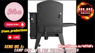 Camp Chef  XXL Pro Vertical Smoker Large capacity vertical smoker with over 4000 sq [upl. by Akialam]