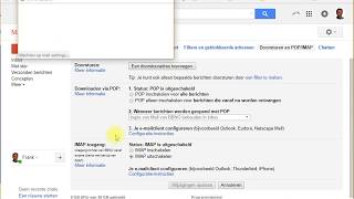 Gmail doorsturen naar een ander email adres [upl. by Fleck]