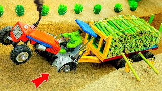 I Built a Homemade Mini Tractor NanheSaathi [upl. by Assertal]