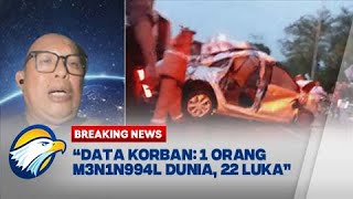 BREAKING NEWS  Update Data Korban di Laka Beruntun di KM 92 Tol Purbaleunyi [upl. by Yesnnyl]