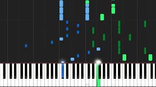 Boulevard Of Broken Dreams  Green Day Piano Tutorial Synthesia  MrMeeseeks Piano [upl. by Keverne]