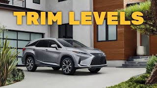 2022 Lexus RX Trim Levels Explained [upl. by Cirilo]