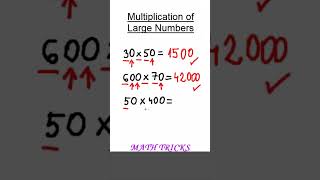 Multiplication of Large Numbers integer maths multiplication numbers large [upl. by Aimehs]