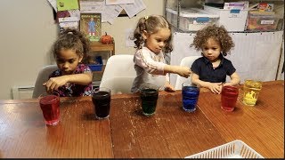 Learning Colors Preschool Project Sesame Street Fizzy Tablets [upl. by Sibyl]