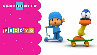 Who Wins The Race  Pocoyo  Cartoonito [upl. by Doralia]