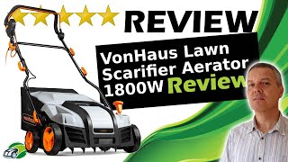 VonHaus Lawn Scarifier 1800W Review [upl. by Redford]