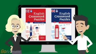 English Crossword Puzzle Books  Levels 1 amp 2 [upl. by Knepper]