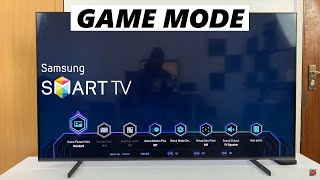 How To Turn ON Game Mode On Samsung Smart TV [upl. by Arvid570]