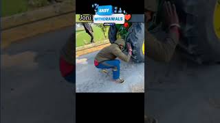 😅JONI KI MASTI😂 viral trending nishudaswal tochanking automobile shorts tractor stunt [upl. by Yelwah339]