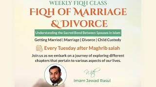 Marriage Fraud amp Rules of DowryMahrSadaq  Fiqh of Marriage amp Divorce  Ep 8  Imam Jawad Rasul [upl. by Wattenberg85]