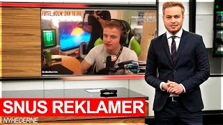 Jaxstyle i TV2 Nyhederne SNUS REKLAMER [upl. by Fortunato]