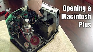 Opening a Macintosh Plus [upl. by Knipe]