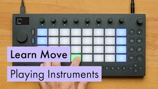 Ableton Move Tutorial Playing different instrument layouts [upl. by Hpeseoj600]