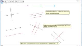 droitesparallèles et perpendiculaires angles adjacents [upl. by Oreves89]