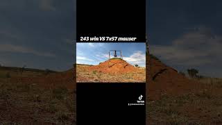 243win VS 7x57 mauser [upl. by Cris438]