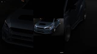 Wrx Sti 1millionviews car edit roblox robloxedit [upl. by Myo]