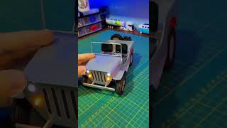 Como Fazer Carrinho de Controle Remoto com Arduino Projeto Jeep Willys RC [upl. by Varini]