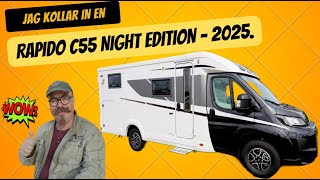 Jag kollar in en Rapido C55 Night Edition  2025 Bra lastvikt stort garage trevlig interiör [upl. by Ymia]