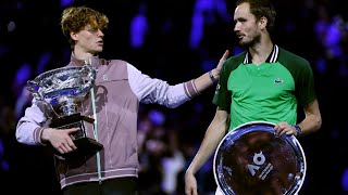 Jannik Sinner wins Australian Open over Daniil Medvedev for first Grand Slam title [upl. by Khosrow]