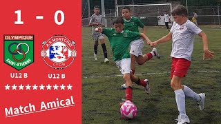 20240904  OSE U12 B  AS Montchat U12 B Match Amical [upl. by Idnor]