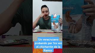 Un veracruzano probando por 1ra vez el chicharrón de la ramos monterrey veracruz [upl. by Dory]