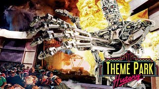 The Theme Park History of Terminator 2 3D Battle Across Time Universal Studios FloridaHollywood [upl. by Helmut]