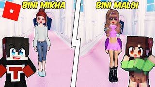 BINI MIKHA vs BINI MALOI SINONG MANANALO sa RAMPAHAN sa ROBLOX  Dress To Impress  ROBLOX [upl. by Proud]