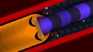 Slitherio Hacker Snake Eating His Opponents Using Hacks  Best Slitherio Gameplay [upl. by Rutan]