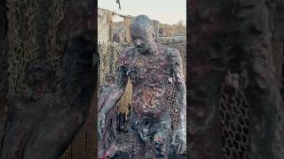 Hell Valley Cemetery Scare Zone at Six Flags halloween hauntedhouse sixflags [upl. by Dunston]