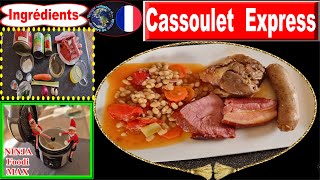 Recette NINJA FOODI MAX – Cassoulet Express [upl. by Neumeyer500]