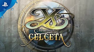 Ys Memories of Celceta  Launch Trailer  PS4 [upl. by Rozalie629]