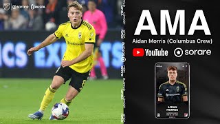 Ask Me Anything with Columbus Crew midfielder Aidan Morris [upl. by Gonta]