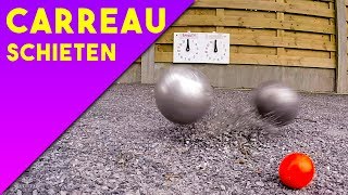 hoe SCHIET je een CARREAU PETANQUE TECHNIEK [upl. by Netsryk]