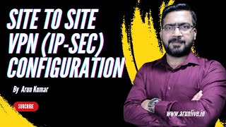 StepbyStep IPSec SitetoSite VPN Configuration for Network Security [upl. by Mariejeanne]