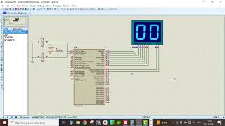 Programmer un Compteur de 00 à 99 avec MikroC PRO et le PIC16F877A [upl. by Neelrahs]