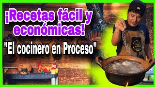 ¡Tres Recetas Económicas para la semana  El Cocinero en proceso recetasdecocina comidamexicana [upl. by Ishmul821]