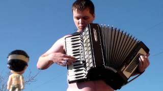 Shingeki no Kyojin OP  Guren no Yumiya on Accordion [upl. by Sabsay]