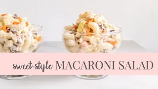 Macaroni Salad  How to Make Macaroni Salad [upl. by Salohci]