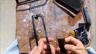 Color Sanding how to fix touch ups in clear coat from solvent pop [upl. by Ahsetra]