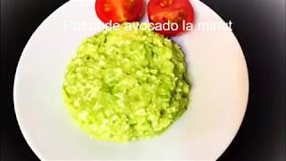 Pasta de avocado la minut [upl. by Akehsar]